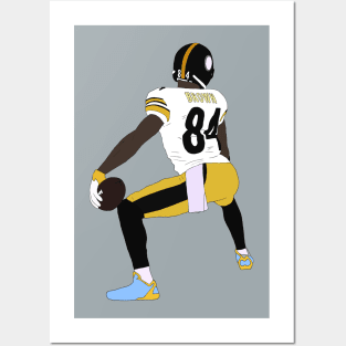 Antonio Brown Touchdown Celebration Posters and Art